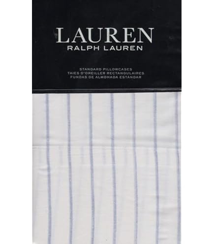 Amazon.com: Ralph Lauren Set of 2 Standard Dunham Sateen